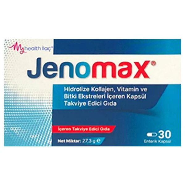 Jenomax Hidrolize Kolajen 30 Kapsül - Görsel 4