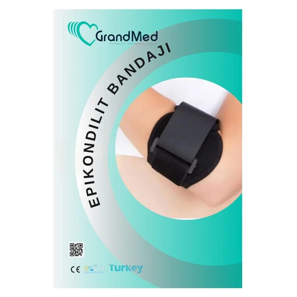Medi Epibrace Gri Epikondilit Desteği - Görsel 7