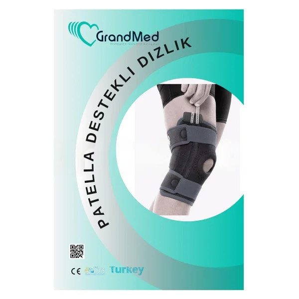 Wicromed Patella Ve Ligament Destekli Dizlik Standart - Görsel 8