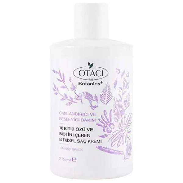 Otacı Botanics 10 Bitki Özü Canlandırıcı ve Besleyici 375 ml Saç Kremi - Görsel 2