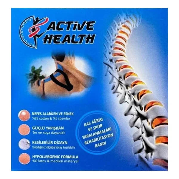 Artımed Kinesiology Tape 5 Cm X 5 M Siyah - Görsel 7