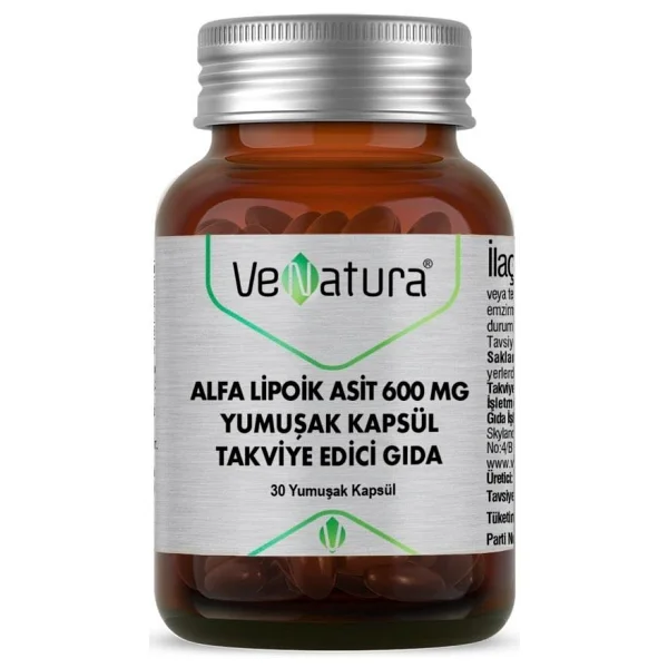 Nature's Bounty Alpha Lipoic Acid 200 mg 30 Kapsül - Görsel 6