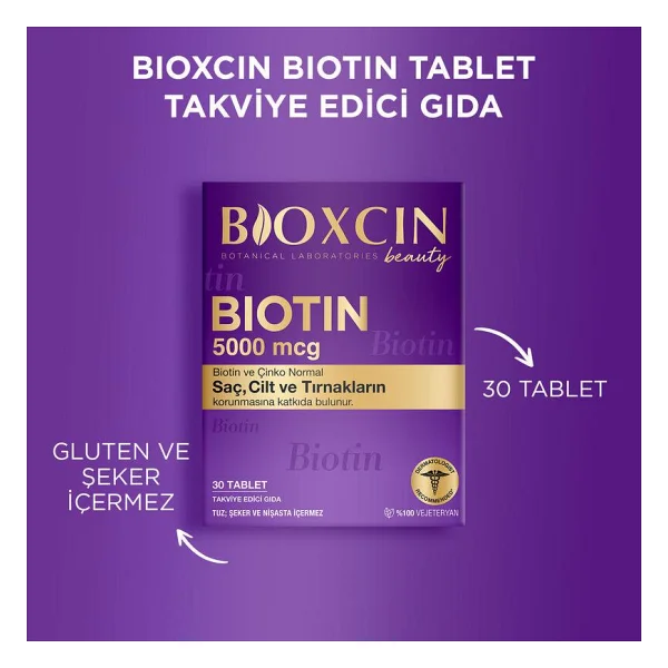 Bıoxcın Bıotın 90 Tablet - Görsel 6