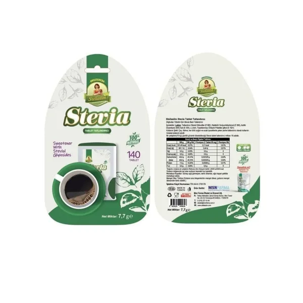 Splenda Stevia 80 Tablet Tatlandırıcı - Görsel 2