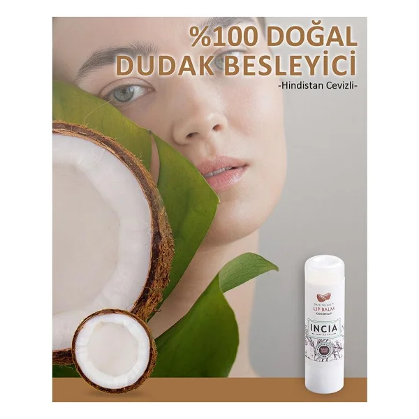 Incia Hindistan Cevizli 6 gr Dudak Besleyici - Görsel 6