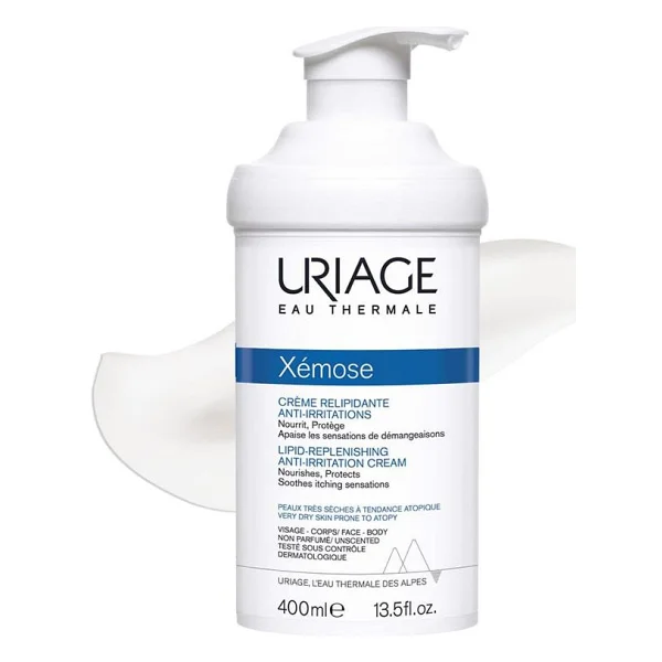 Uriage Xemose Lipid-Replenishing Anti-Irritation Cream 400 ml Vücut Nemlendirici - Görsel 6
