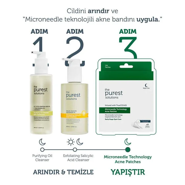 The Purest Solutions Microneedle Teknolojili 9'lu Sivilce Bandı - Görsel 6
