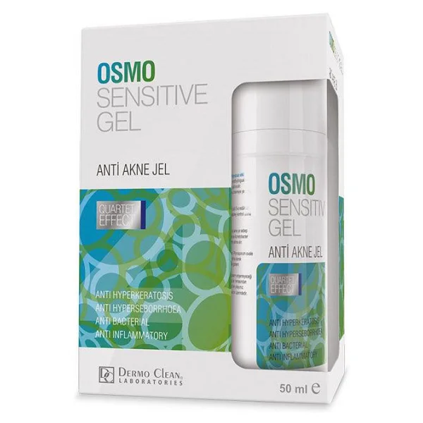 Dermo Clean Osmo Sensitive Gel 50 ml Anti Akne Jeli - Görsel 3