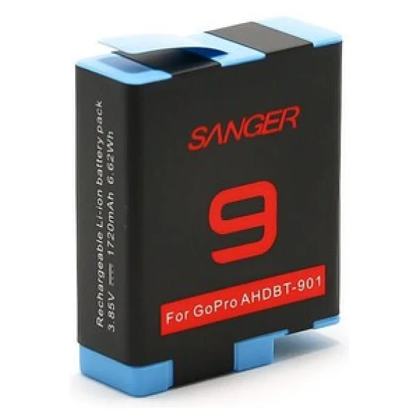 Sanger AHDBT-901 Gopro Hero 9 Batarya - Görsel 2