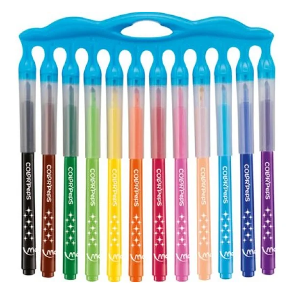 Maped Color Peps Long Life Plastik Kutu 12'li Keçeli Kalem Seti - Görsel 3