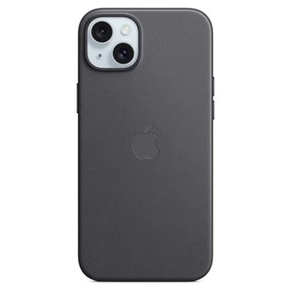 iPhone 15 Plus MagSafe Özellikli Mikro Dokuma Siyah Kılıf MT423ZM/A - Görsel 2