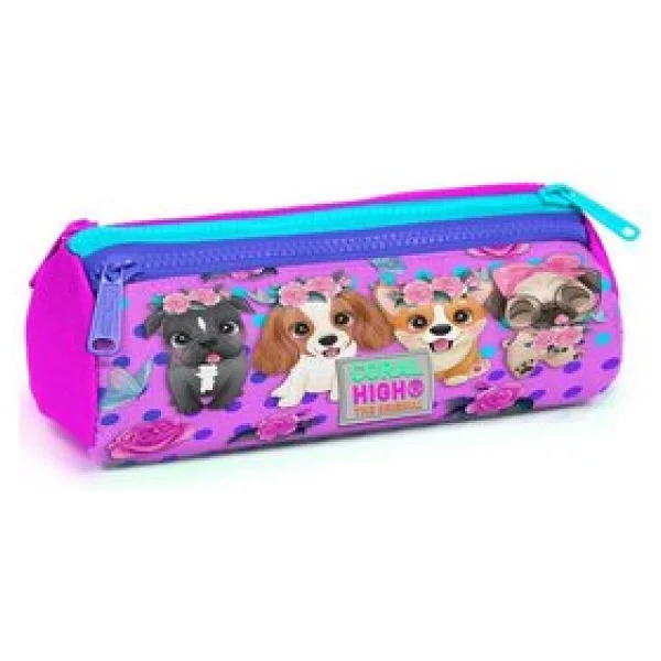Coral High 22050 Köpek Desenli 3 Bölmeli Kalemlik - Görsel 6