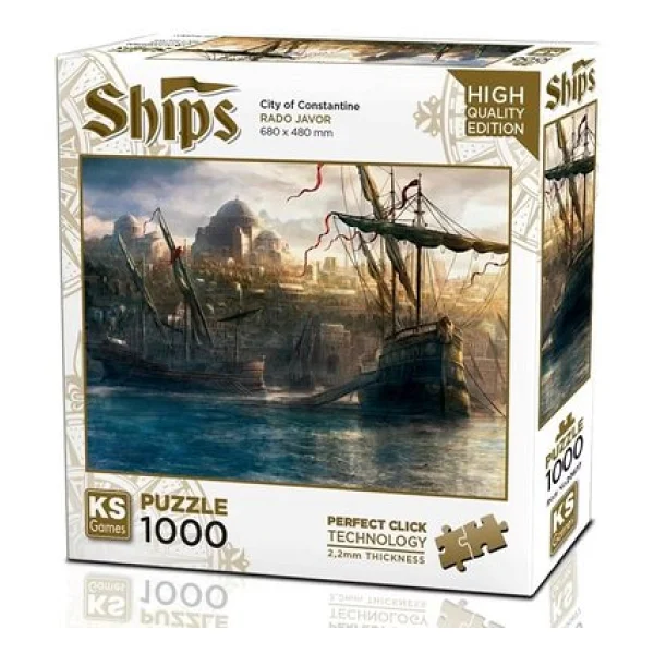 KS Games Bir Zamanlar İstanbul'da 1000 Parça Puzzle 20677 - Görsel 2