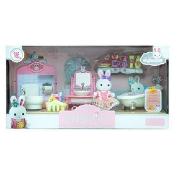 Bay Dreamy Mini Tavşan Büyük Banyo Oyun Seti 06620 - Görsel 5
