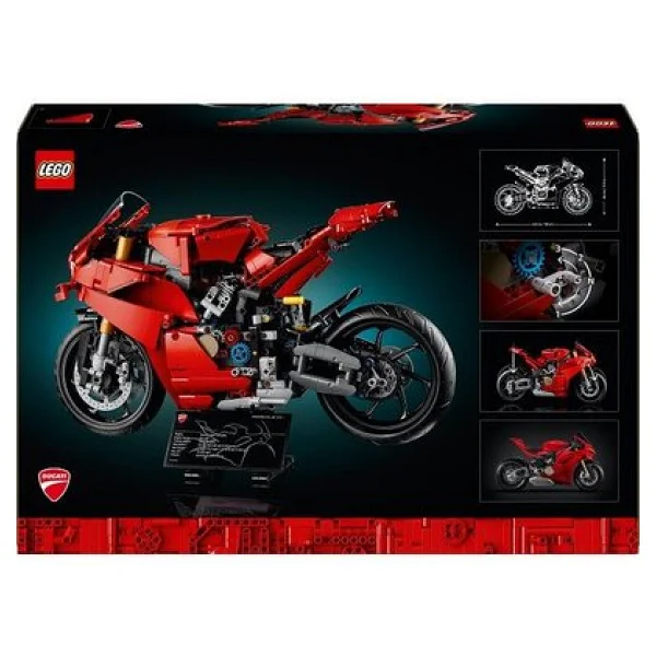 Lego 42202 Technic Ducati Panigale V4 S Motosiklet - Görsel 5