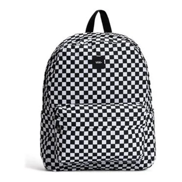 Vans Old Skool Check VN000H4XY281 Siyah-Beyaz Sırt Çantası - Görsel 7