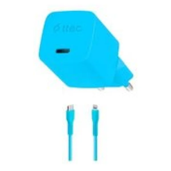 Ttec SmartCharger 2SCG20LNM 20 W Mavi Lightning Kablolu Hızlı Şarj Aleti - Görsel 4