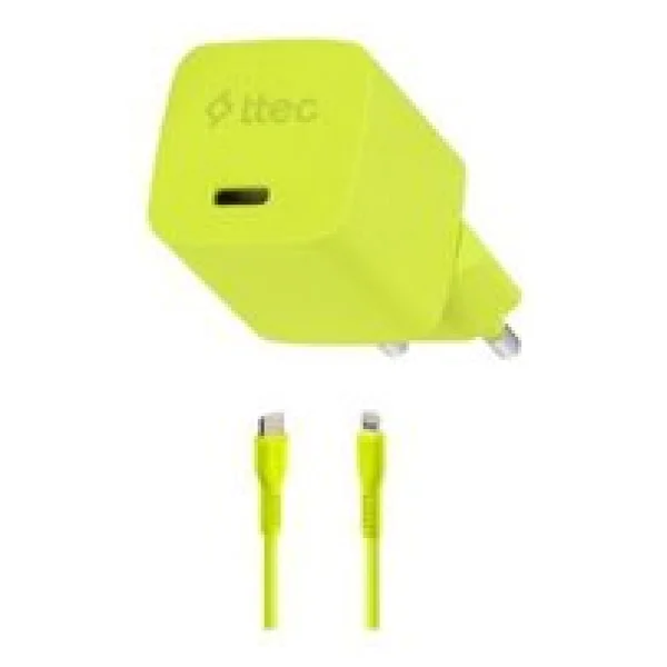 Ttec SmartCharger 2SCG20LNS 20 W Sarı Lightning Kablolu Hızlı Şarj Aleti - Görsel 4