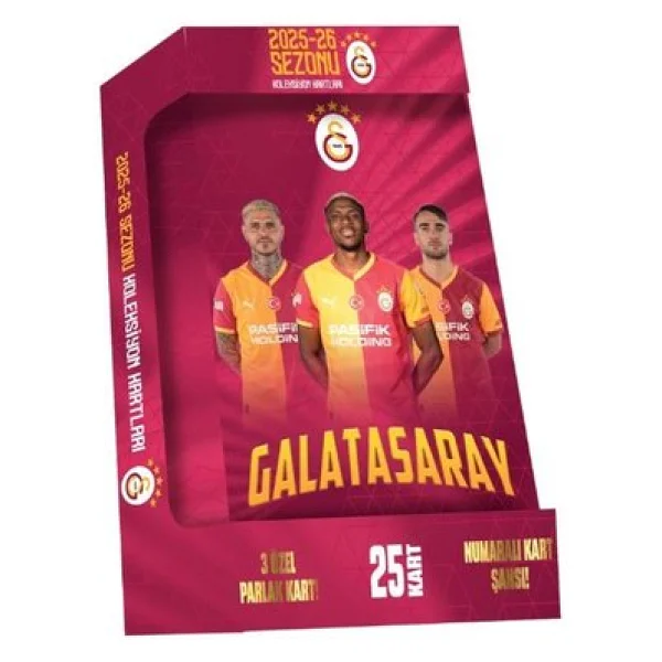 Mythos Galatasaray Sezon Kartları 25/26 Metal Kutu - Görsel 2
