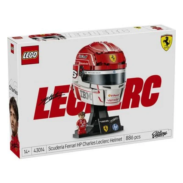 Lego 43014 Editions Scuderia Ferrari HP Charles Leclerc Kaskı - Görsel 5