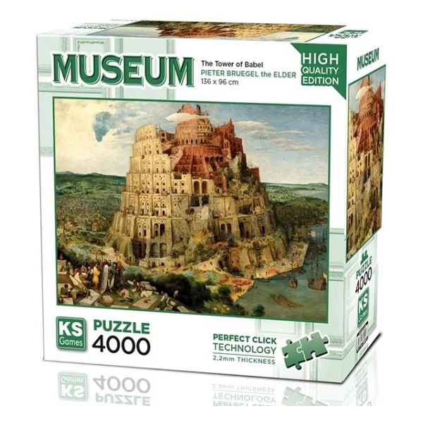 KS Games The Tower Of Babel 4000 Parça Puzzle 23508 - Görsel 2