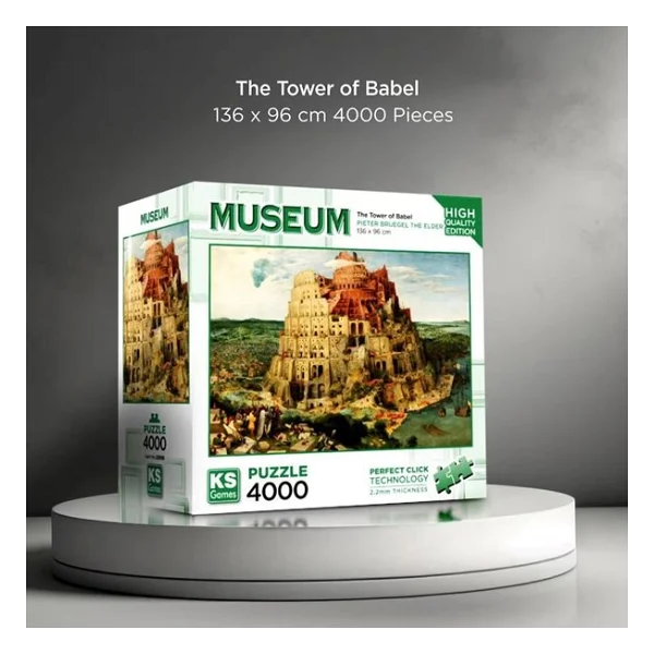 KS Games The Tower Of Babel 4000 Parça Puzzle 23508 - Görsel 3