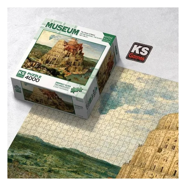 KS Games The Tower Of Babel 4000 Parça Puzzle 23508 - Görsel 4