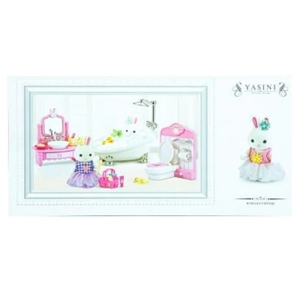 Bay Dreamy Mini Tavşan Büyük Banyo Oyun Seti 06620 - Görsel 2