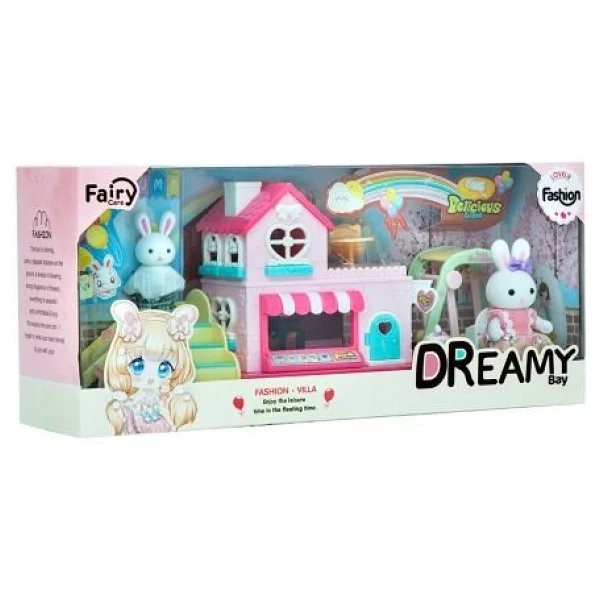 Bay Dreamy Mini Tavşan Kaydıraklı Park Oyun Seti 06650 - Görsel 2