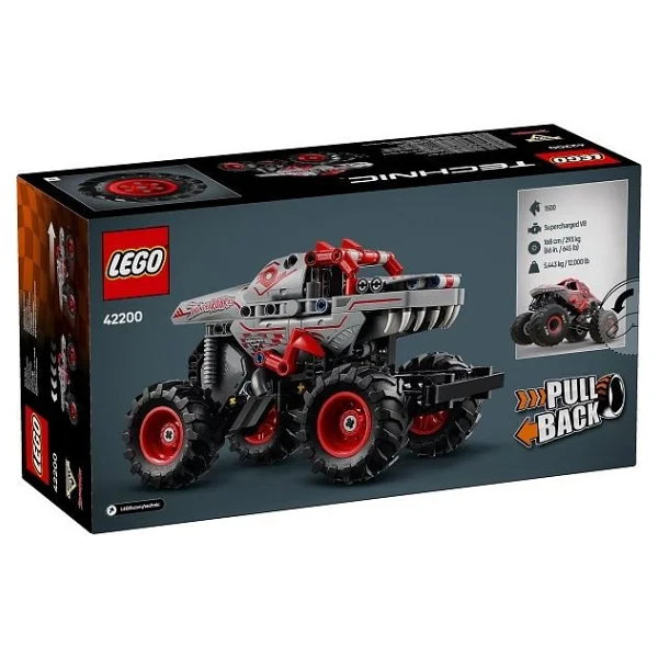 Lego 42200 Technic Monster Jam ThunderROARus Çek-Bırak - Görsel 4