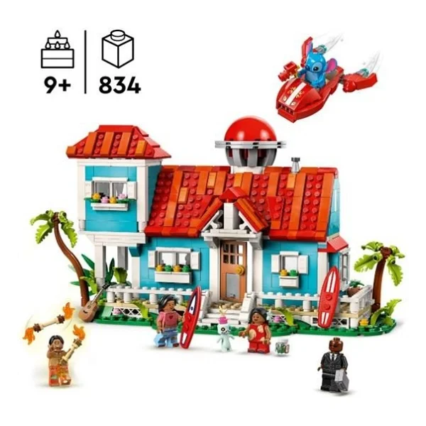 Lego 43268 Disney Lilo ve Stiç Plaj Evi - Görsel 3