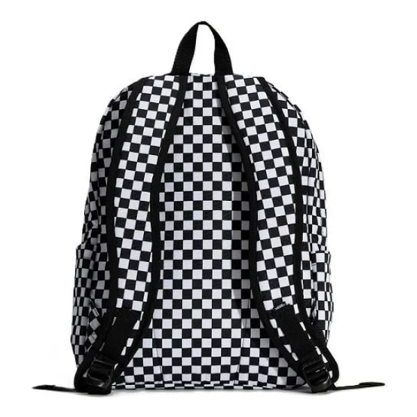 Vans Old Skool Check VN000H4XY281 Siyah-Beyaz Sırt Çantası - Görsel 3