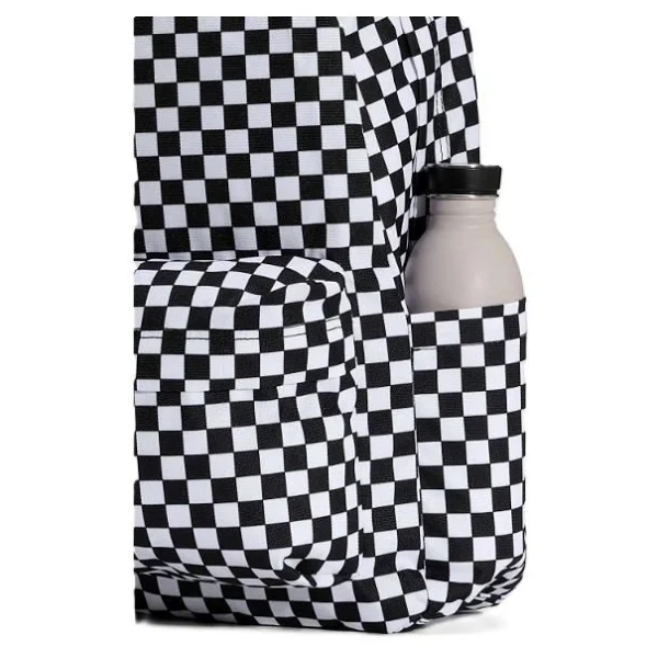 Vans Old Skool Check VN000H4XY281 Siyah-Beyaz Sırt Çantası - Görsel 4