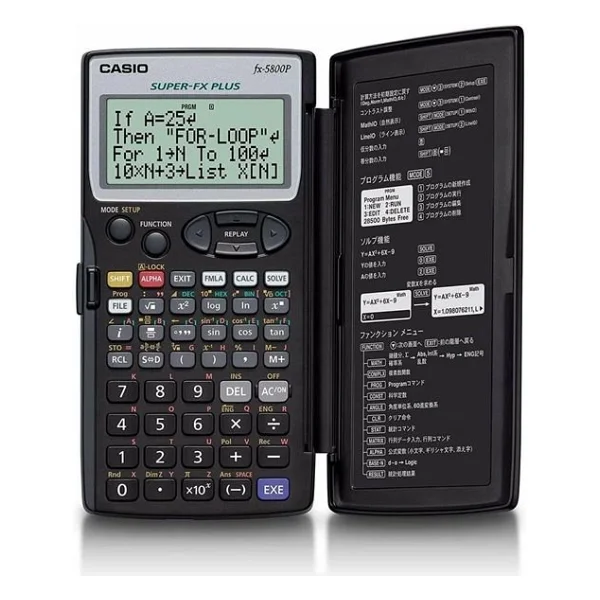 Casio FX-5800P 664 Fonksiyonlu Programlanabilir Bilimsel Hesap Makinesi - Görsel 4