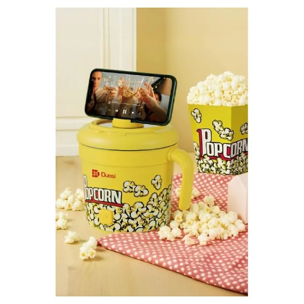 Duosi Popcorn Makinesi Sarı - Görsel 2