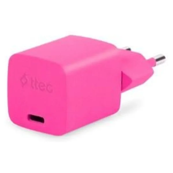 Ttec SmartCharger 2SCG20CNP 20 W Pembe Type-C Kablolu Hızlı Şarj Aleti - Görsel 2