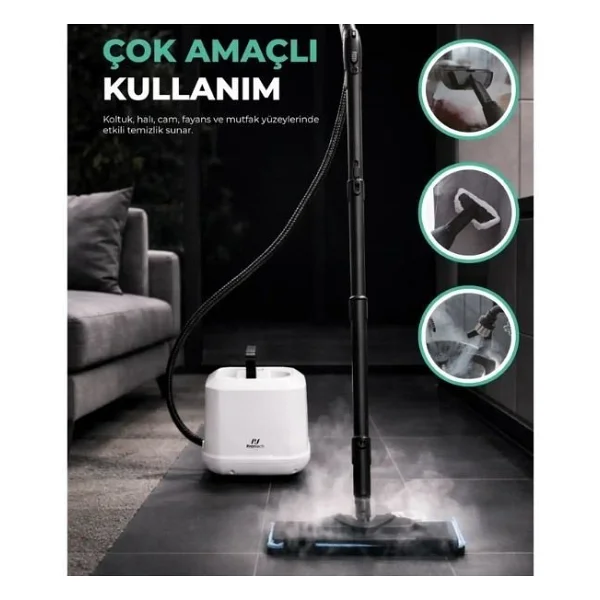 Pirantech CB-105A 2000 W Buharlı Temizleyici - Görsel 4
