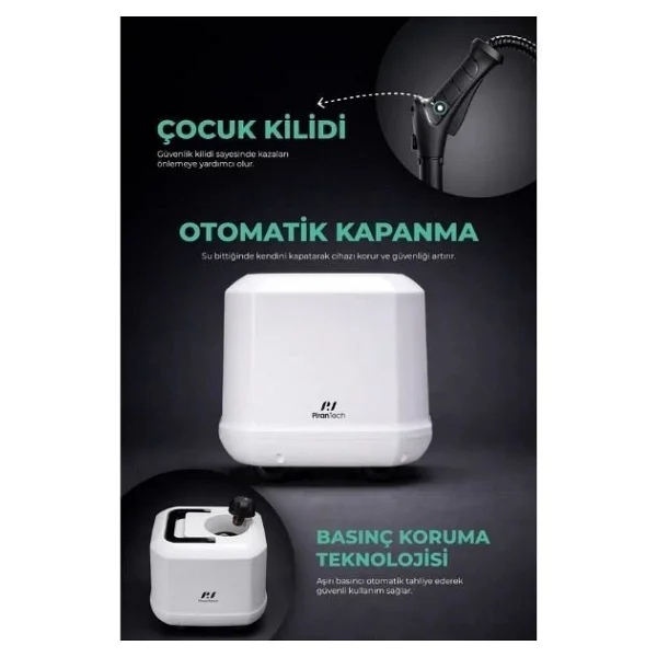 Pirantech CB-105A 2000 W Buharlı Temizleyici - Görsel 6