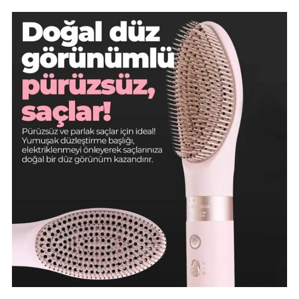Pirantech KS-611 6in1 Saç Şekillendirme Seti - Görsel 6