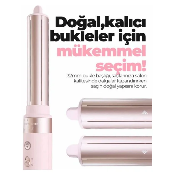 Pirantech KS-611 6in1 Saç Şekillendirme Seti - Görsel 7