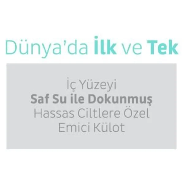 Sleepy Sensitive Süper Emici Külot Orta Boy M 30'lu Hasta Bezi - Görsel 6