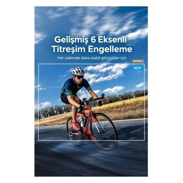 Torima AC-03 4K Aksiyon Kamerası - Görsel 6