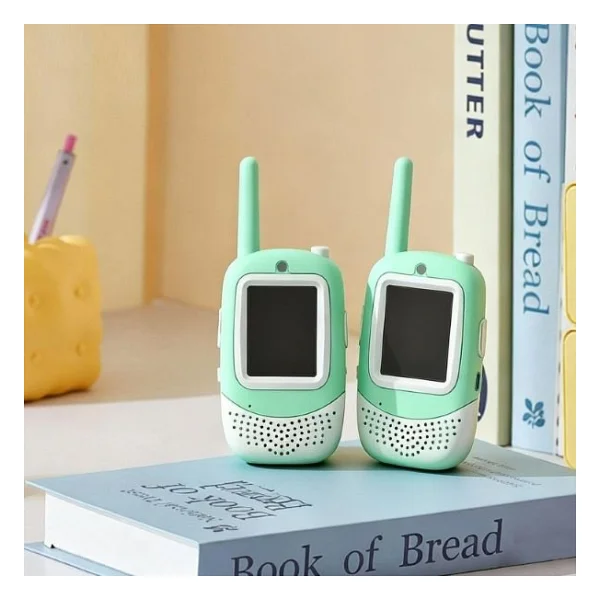 Piili Kameralı Çocuk Telsizi Seti (2'li Set) - Video Walkie Talkie - Görsel 4