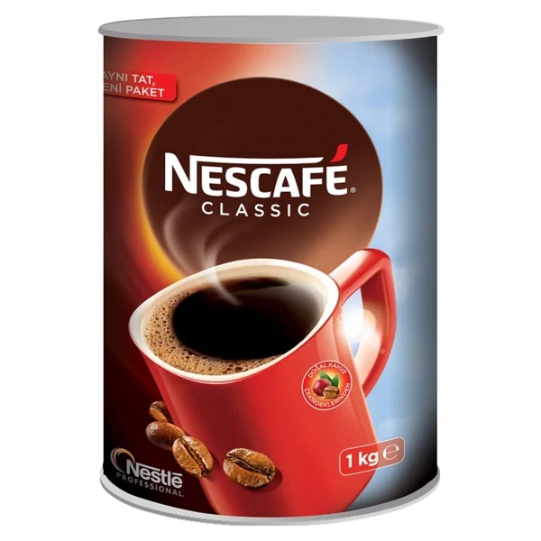 Nescafe Classic Granül Kahve 1 kg Teneke - Görsel 10