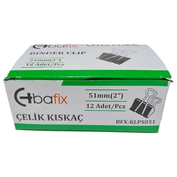 Bafix Kıskaç (Klips) Çelik 51 Mm Bfx-Klps051 - Görsel 2