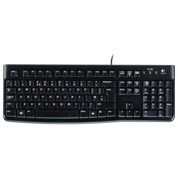Logitech K120 Q İngilizce 920-002508 Kablolu Klavye - Görsel 7