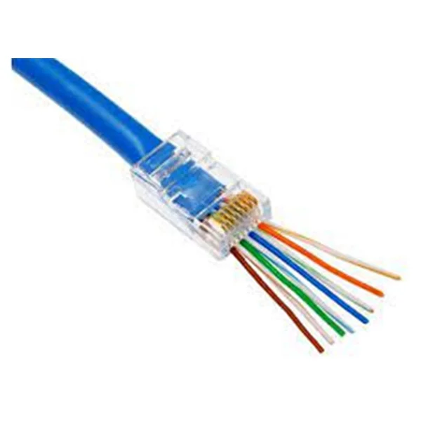 Nova RJ45 Cat6 Açık Uçlu 100lü Paket Konnektör Delikli - Görsel 2