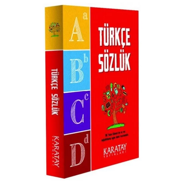 4e Sözlük Türkçe Karton Kapak 1.hamur Karatay Yayınevi - Görsel 2
