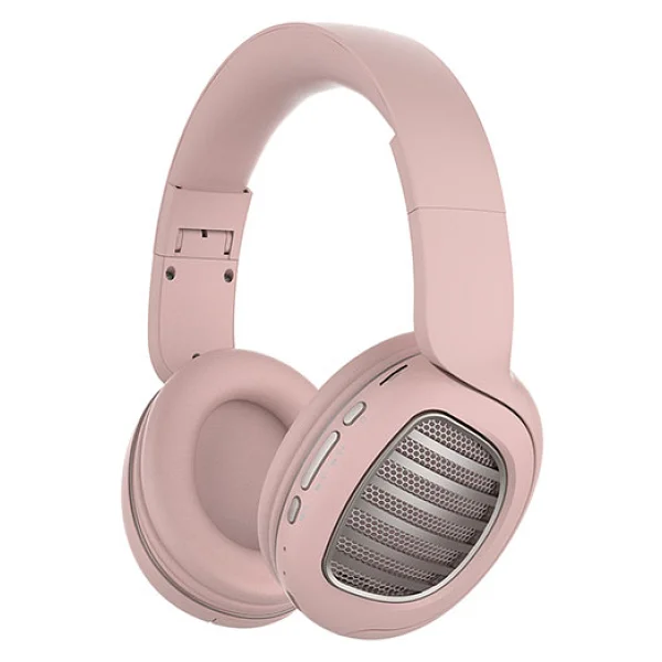 Snopy SN-BT55 Diamond Kulak Üstü Bluetooth Kulaklık Pembe - Görsel 3