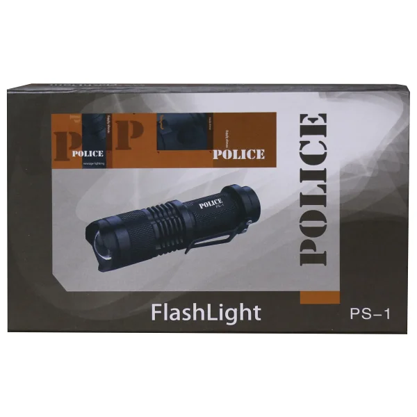 Police PS-1 300 Lümen LED Şarjlı El Feneri - Görsel 8